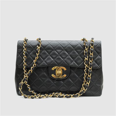 replication of chanel jumbo classic flap bag|chanel classic jumbo price.